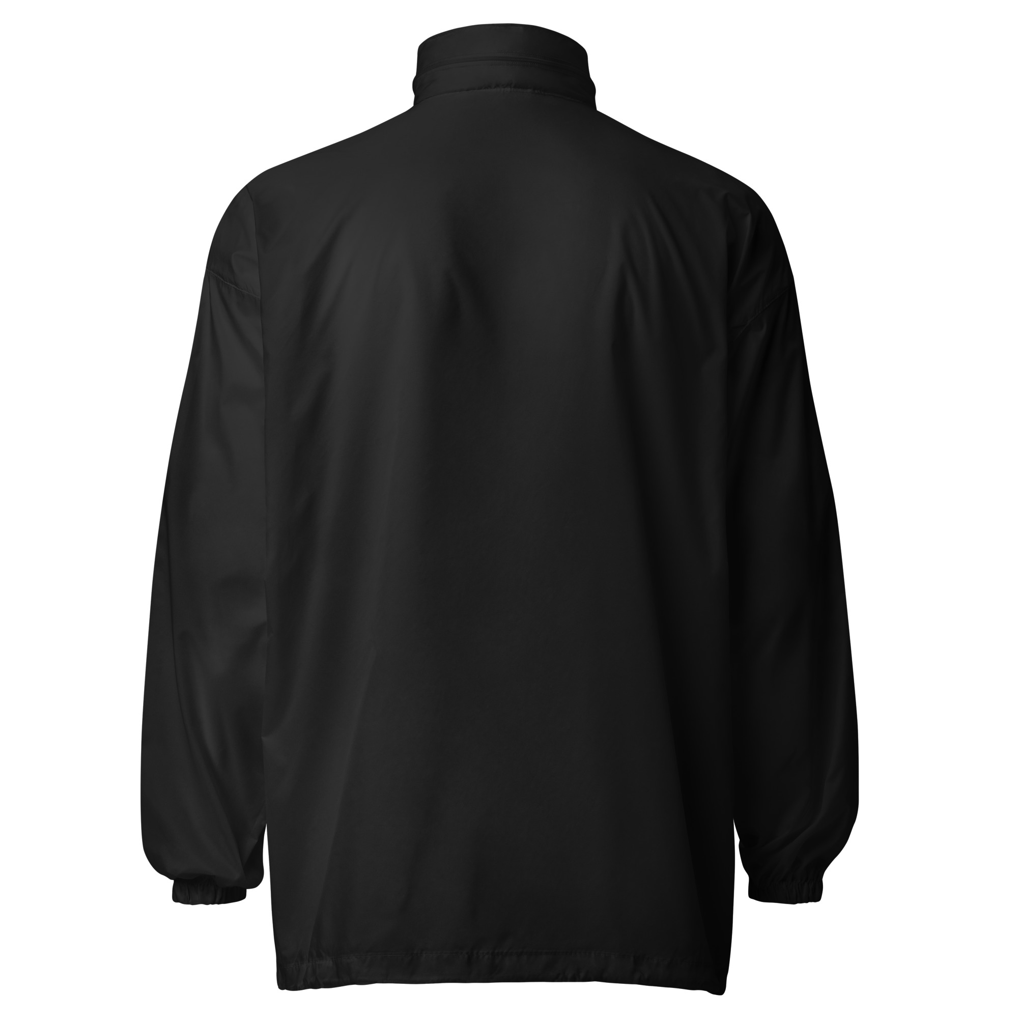 Cortavientos resolvedor bordado unisex negro - Image 8