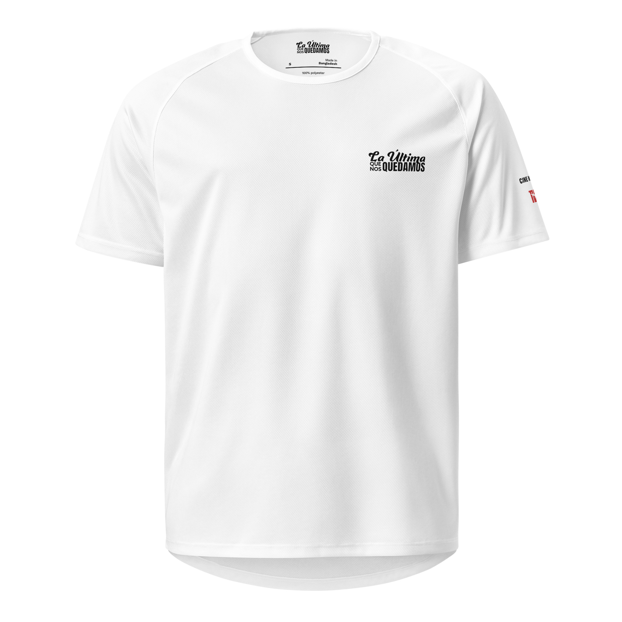 Camiseta equipo deportiva unisex blanca