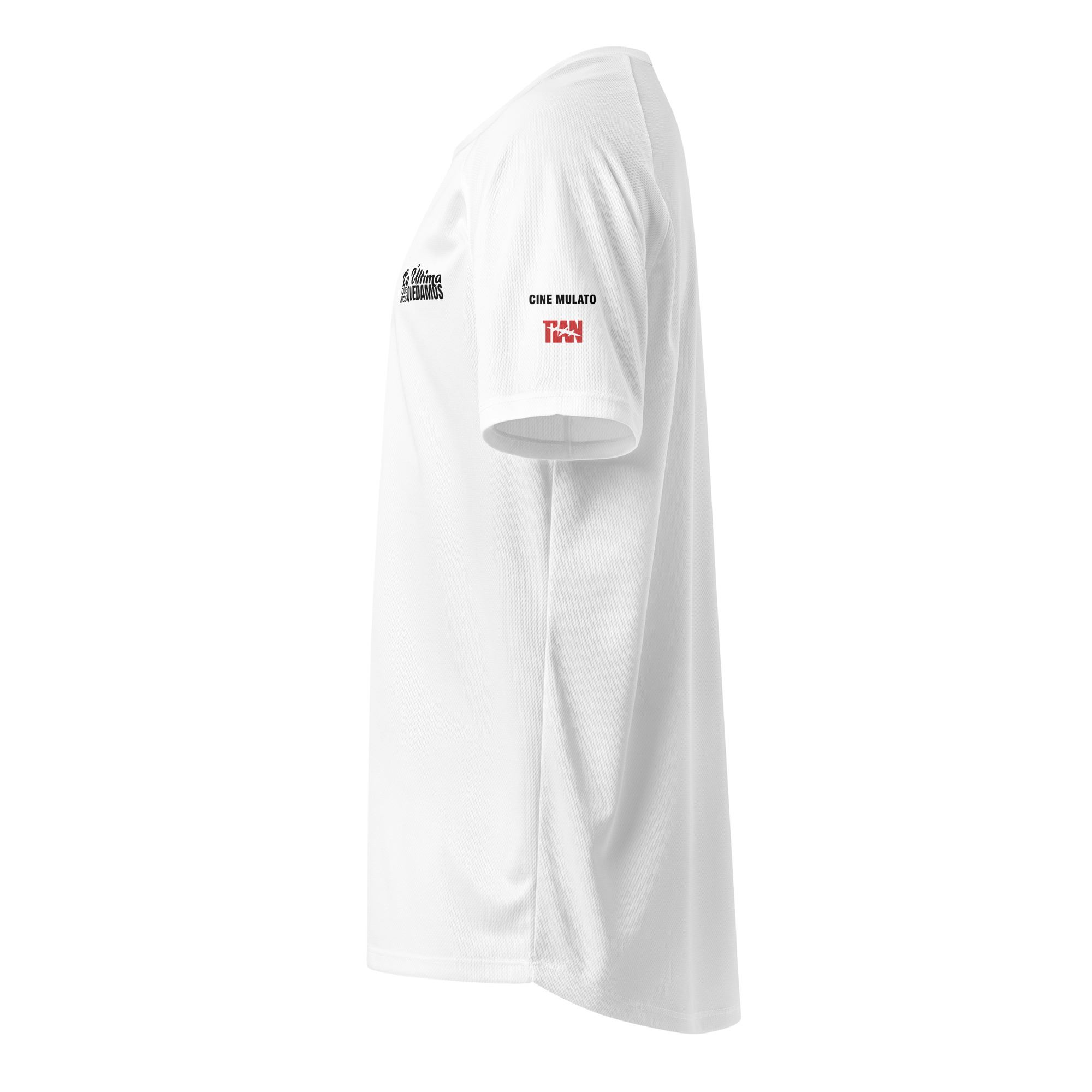 Camiseta equipo deportiva unisex blanca - Image 6